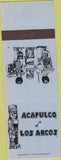Matchbook Cover - Acapulco Los Arcos CA Chain