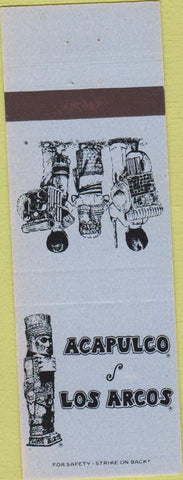 Matchbook Cover - Acapulco Los Arcos CA Chain