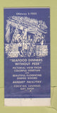 Matchbook Cover - #9 Fishermen's Grotto San Francisco CA WORN 30 Strike