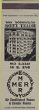 Matchbook Cover - Hotel Leon Hutchinson KS greyish