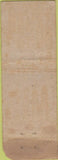 Matchbook Cover - New York Athletic Club DQ Striker WEAR