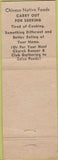 Matchbook Cover - Great Wall Restaurant West Hyattsville MD