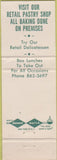 Matchbook Cover - Wolfie's Restaurant ST Petersburg FL