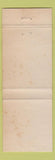 Matchbook Cover - 1960 Chevrolet Hackenberg Turbotville PA WEAR