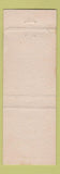 Matchbook Cover - 1962 Chevrolet Hulsizer Montgomery PA WORN