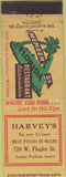 Matchbook Cover - Harvey's Restaurant Miami FL