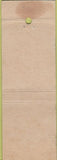 Matchbook Cover - Opticians Medical Center Washington DC Glasses