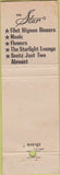 Matchbook Cover - National Airlines NYC Washington Cuba CREASE
