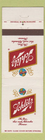 Matchbook Cover - Schlitz Beer