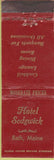 Matchbook Cover - Hotel Sedgwick Bath MD crease