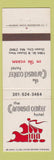 Matchbook Cover - Carousel Center Hotel Ocean City MD