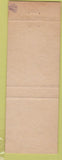 Matchbook Cover - Viking Club Moline IL