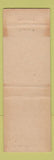 Matchbook Cover - Seventh Regiment Mess WORN