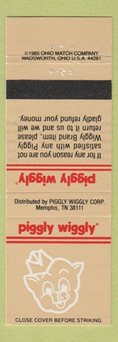 Matchbook Cover - Piggly Wiggly Grocery Memphis TN Non Dairy Creamer
