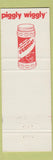 Matchbook Cover - Piggly Wiggly Grocery Memphis TN Non Dairy Creamer