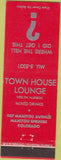 Matchbook Cover - Town House Lounge Manitou Springs CO