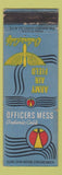 Matchbook Cover - Officers Mess Onatrio CA Army Air Field WEAR