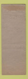 Matchbook Cover - Officers Mess Onatrio CA Army Air Field WEAR