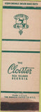 Matchbook Cover - Cloister Hotel Sea Island GA