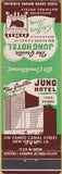 Matchbook Cover - Jung Hotel New Orleans LA