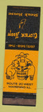 Matchbook Cover - Cloven Hoof Steak House Marengo IL