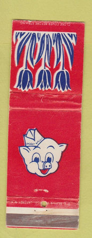 Matchbook Cover - Piggly Wiggly Grocery Tulips WEAR