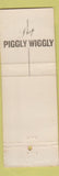 Matchbook Cover - Piggly Wiggly Grocery Tulips WEAR