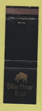 Matchbook Cover - Blue Boar Inn Restaurant San Francisco CA WEAR