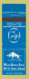 Matchbook Cover - Blue Boar Inn Salinas CA  Laurel Inn WEAR