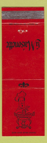 Matchbook Cover - La Maisonette  Skokie IL WEAR