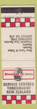 Matchbook Cover - Firestone Tires New Zealand STAINED
