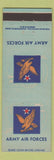 Matchbook Cover - Army Air Forces military