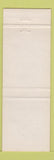 Matchbook Cover - Bourbon Street Fair Restaurant New Orleans? LA
