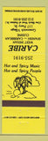 Matchbook Cover - Caribe West Indian Spanish Food New York City