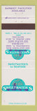Matchbook Cover - Sweetwater's Seafood Port Orange Clearwater FL