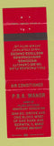 Matchbook Cover - PBA Manor Pilsen Butchers Berwyn IL