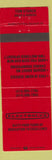 Matchbook Cover - Electrolux Tom Starck