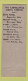 Matchbook Cover - Hotel Howe Akron OH