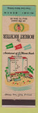 Matchbook Cover - Robert Richter Miami Beach FL