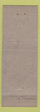 Matchbook Cover - Hudson Hotel Oklahoma City OK