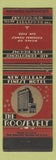 Matchbook Cover - Hotel Roosevelt New Orelans LA WEAR