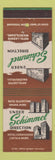 Matchbook Cover - Schimmel Hotels Cornhusker Lincoln NE Lassen Wichita KS