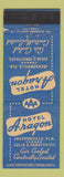 Matchbook Cover - Hotel Aragon Jacksonville FL
