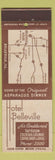 Matchbook Cover - Hotel Belleville IL