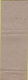 Matchbook Cover - Balkan Room Washington DC Girlie