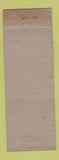 Matchbook Cover - Wee Burn Club Noroton CT golf