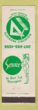 Matchbook Cover - Dielectric Products Raymond ME Engineering