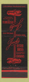 Matchbook Cover - Jack's Oyster House Albany NY lobster