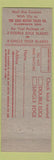Matchbook Cover - Ohio Blue Label Razor Blades