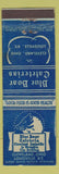 Matchbook Cover - Blue Boar Cafeteria Cleveland Louisville WEAR